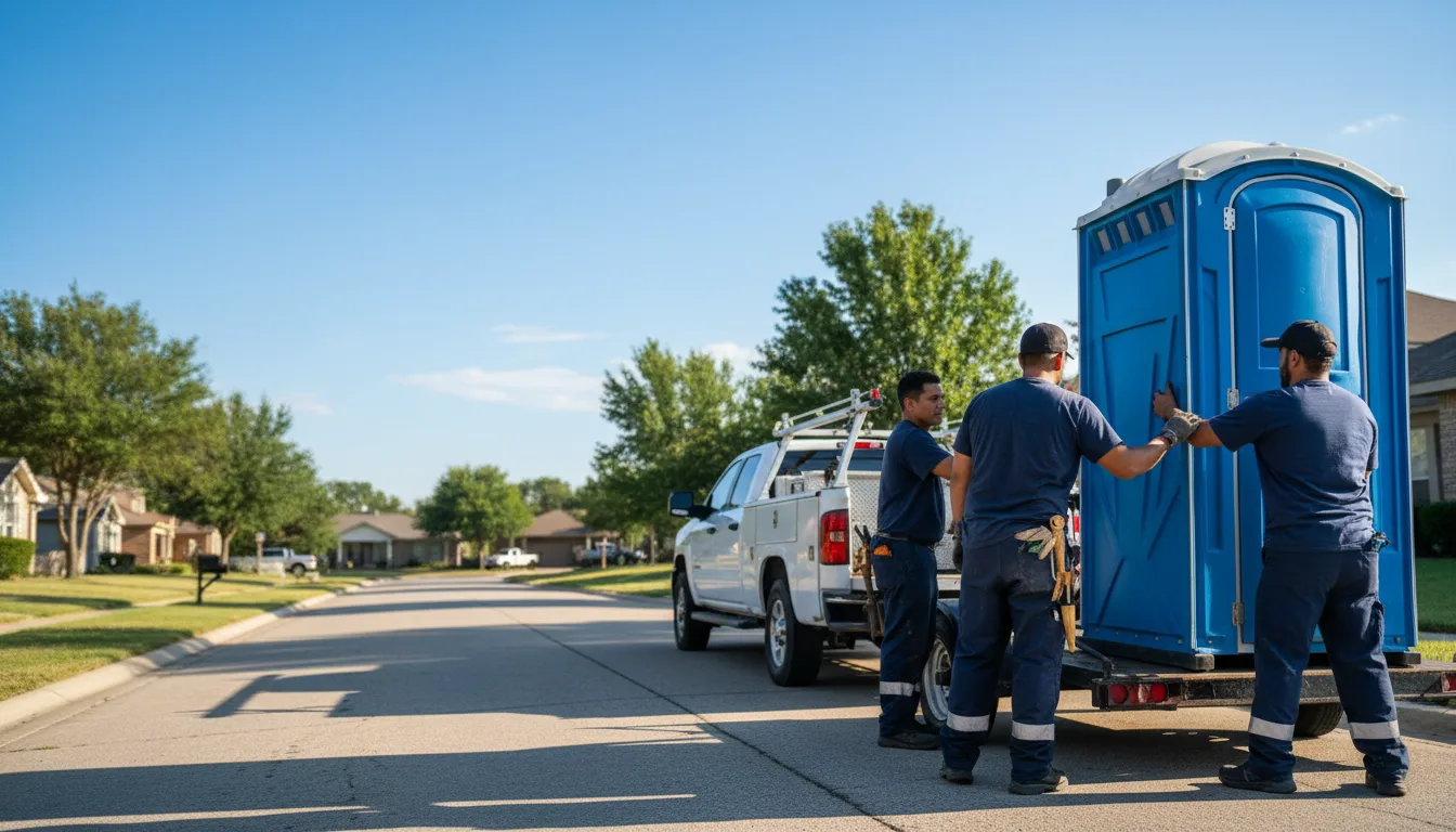 Portable Toilet Rental in Blue Mound, KS near me